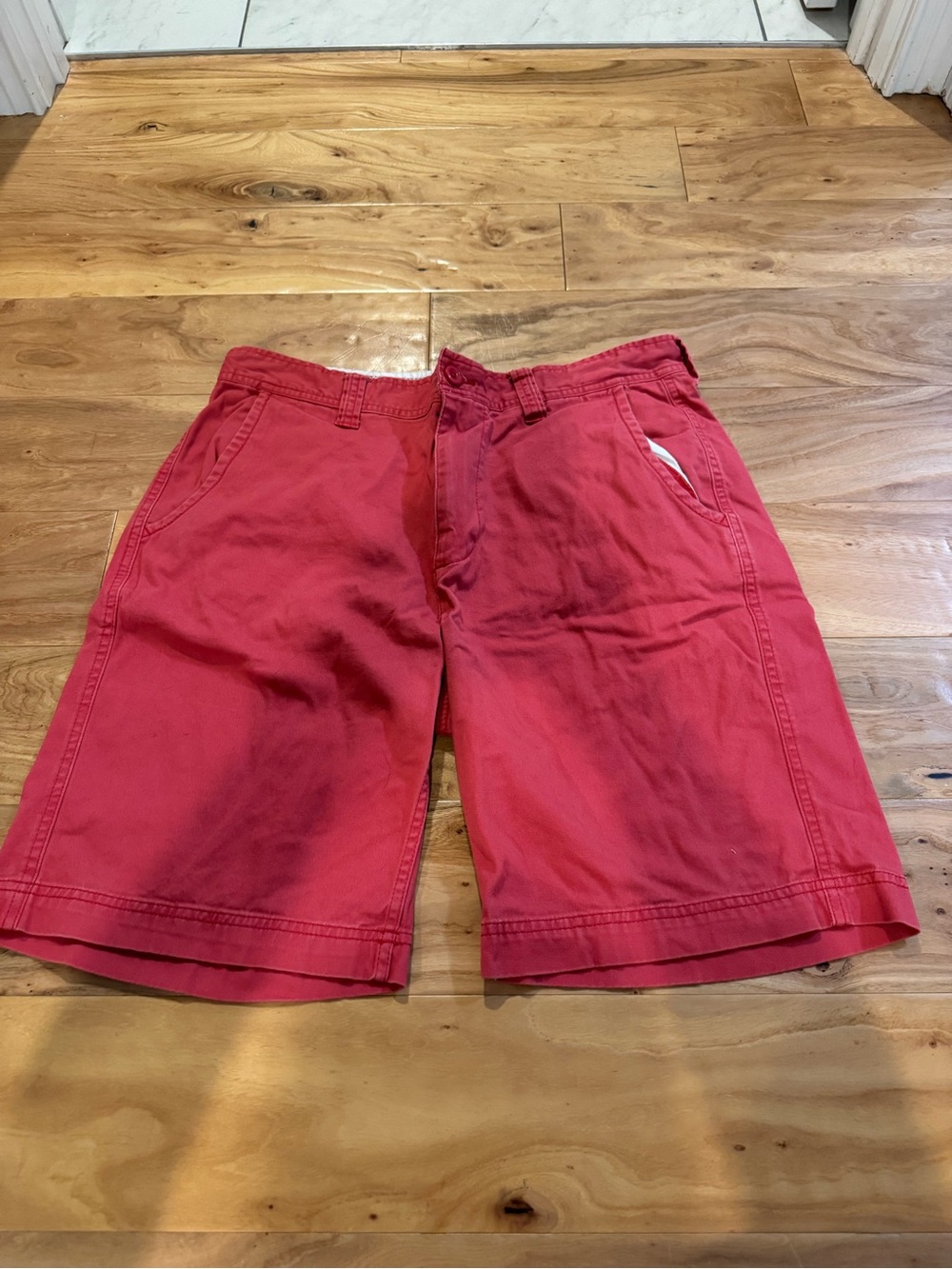 Men's Red Casual Shorts - St John’s Bay